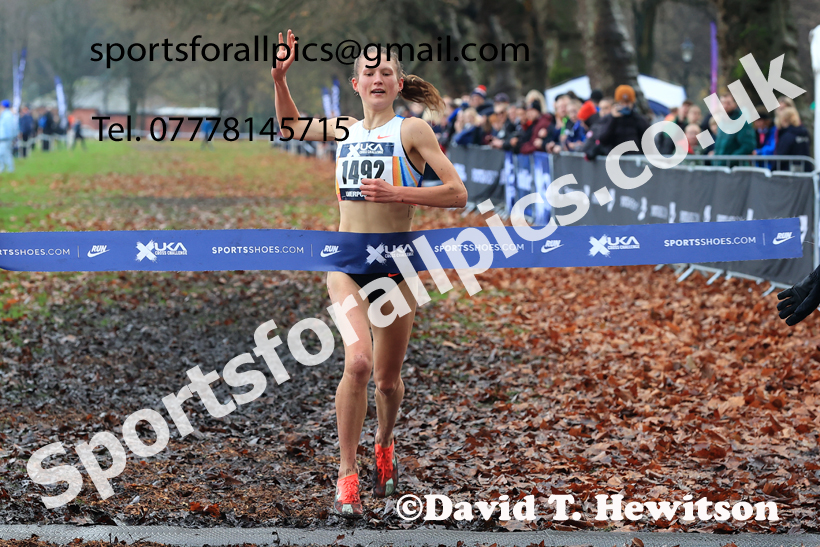 Womens Under-17s and Under-20s 2025 Liverpool Cross Challenge, Sefton Park, Saturday, November 22th. Photo: David T. Hewitson/Sports for All Pics